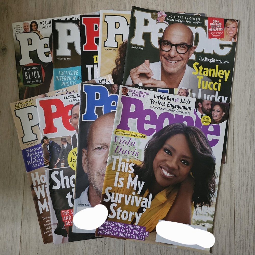 People Magazine Collection - 9 Issues